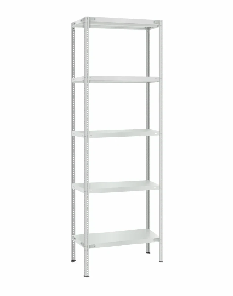 Стеллаж металлический Титан МС-500 2400х700х600 5 полок Стеллаж металлический Титан МС-500 2400х700х600 5 полок