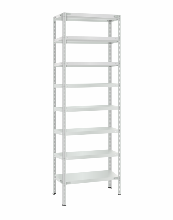 Стеллаж металлический Титан МС-500 2400х700х600 8 полок
