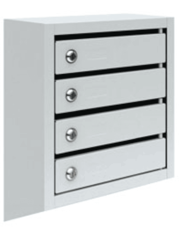 Ящик почтовый ПМ-4 с задней стенкой