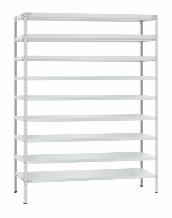 Стеллаж металлический Титан МС-500 3000х1500х400 9 полок